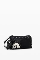 Portemonnee L met Mickey-studs - BLACK - U - thumbnail