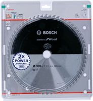 Bosch Accessories Bosch 2608837742 Cirkelzaagblad 305 x 30 mm Aantal tanden: 60 1 stuk(s) - thumbnail