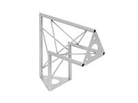 Decotruss SAC-24 90 graden hoek weg - zilver