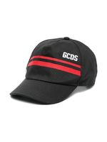 Gcds Kids casquette à logo brodé - Noir