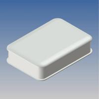 TEKO WK-2.29 handbehuizing 80 x 56 x 22 ABS, TPU zwart, donkergrijs 1 st.