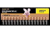 Duracell Plus BP32 Micro (AAA) batterij alkaline mangaan 1,5 V 32 stuks Plus AAA BP32