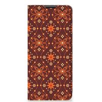 Motorola Moto G51 5G Hoesje met Magneet Batik Brown - thumbnail