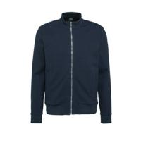 BOSS Menswear sweatvest Sommersr donkerblauw