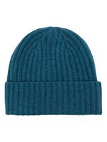 N.Peal bonnet nervuré en maille épaisse - Bleu