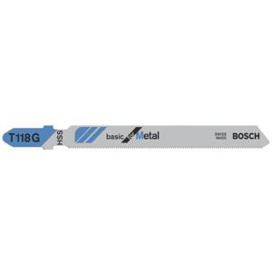 Bosch Accessories 2608631674 Decoupeerzaagblad T 118 G Basic for Metal, verpakking van 3 stuks 3 stuk(s)