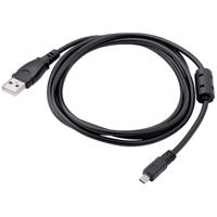 Akyga USB-kabel USB-A stekker, UC-E6 1.50 m Zwart AK-USB-20