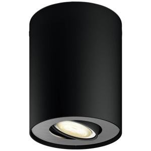 Philips Lighting Hue LED-plafondspots 871951433844900 Hue White Amb. Pillar Spot 1 flg. schwarz 350lm inkl. Dimmschalter GU10 5 W