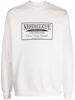 izzue x Neighborhood sweat à logo imprimé - Blanc - thumbnail