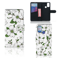 Alcatel 1S (2021) Hoesje Dogwood Flowers