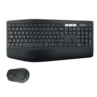 Logitech MK850 toetsenbord RF-draadloos + Bluetooth AZERTY Belgisch Zwart - thumbnail