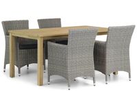 Garden Collections Dublin/Weston 160 cm dining tuinset 5-delig - thumbnail