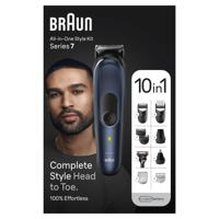 Braun All-In-One Style Kit Series 7 MGK7421, 10-in-1 Set Voor Baard, Hoofdhaar, Manscaping en Meer - thumbnail