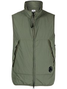 C.P. Company gilet matelassé à fermeture zippée - Vert