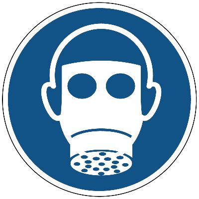 Individueel veiligheidsharnas verplicht gebods- Ø 200 mm - Sticker Individueel veiligheidsharnas verplicht gebods- Ø 200 mm - Sticker