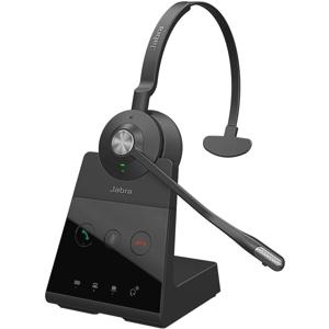 Jabra Engage 65 Mono On Ear headset Telefoon DECT Mono Zwart Noise Cancelling Microfoon uitschakelbaar (mute)