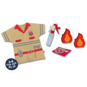 SES Creative Petits Pretenders Verkleedkledingset brandweer