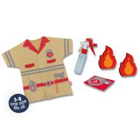 SES Creative Petits Pretenders Verkleedkledingset brandweer - thumbnail