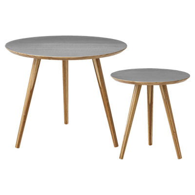 Bloomingville Bijzettafel Cortado Set van 2 Bloomingville Bijzettafel Cortado Set van 2