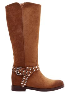 Laarzen Studs Camel