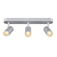 SLV wand- en plafondopbouwarmatuur NOBLO III/plafond- en wandverlichting binnen, ledspot, opbouwarmatuur, wandopbouwarmatuur, plafondspot / 2700K 24 W 1800 lm zilver dimbaar 36 graden
