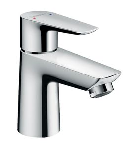 Hansgrohe Talis E wastafelkraan met afvoer chroom