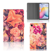 Samsung Galaxy Tab S6 Lite | S6 Lite (2022) Tablet Cover Bosje Bloemen