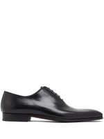 Magnanni chaussures oxford en cuir à bout en amande - Noir