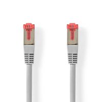 Nedis CCGL85220GY300 Cat6-kabel Rj45 Male Rj45 Male Sf/utp 30.0 M Rond Pvc Grijs Label - thumbnail