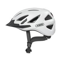 ABUS Urban-I 3.0 Stadshelm - Moderne Fietshelm met Achterlicht voor Stadsverkeer - Voor Dames en Heren - Wit, Maat M​