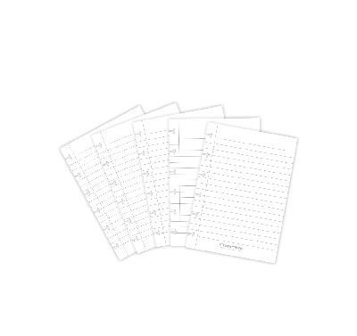 Correctbook Set Extra Pagina’s-A6 - lijntjes