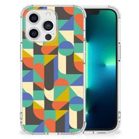 Apple iPhone 13 Pro Doorzichtige Silicone Hoesje Funky Retro