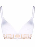 Versace brassière Greca Border - Blanc