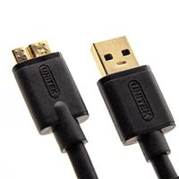 UNITEK USB-A naar Micro USB-B kabel 2m - Verbindt Computers met Externe Schijven USB-hubs Webcams Tablets Telefoons - USB 3.1 Gen 1 SuperSpeed ​​5Gps - 100% Koperen Geleiders