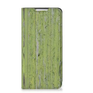 Samsung Galaxy S22 Book Wallet Case Green Wood