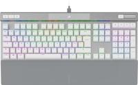 Corsair K70 RGB Pro Optical Mechanical Gaming Keyboard - BE Azerty - Backlit RGB LED - Corsair OPX - Witte PBT Keycaps - Wit