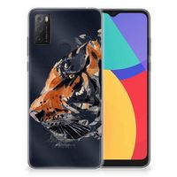 Hoesje maken Alcatel 1S (2021) Watercolor Tiger