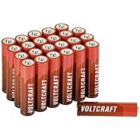 VOLTCRAFT Industriële LR03 Micro (AAA) batterij alkaline mangaan 1350 mAh 1,5 V 24 stuks