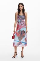 Midi-jurk met print M. Christian Lacroix - MATERIAL FINISHES - L - thumbnail