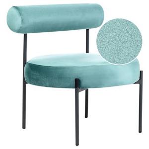 Beliani - ALPHA - Fauteuil - Groen - Fluweel