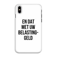 Belastinggeld: iPhone X Tough Case - thumbnail