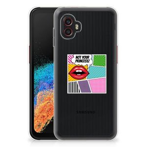 Samsung Galaxy Xcover 6 Pro Silicone Back Cover Popart Princess