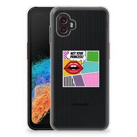 Samsung Galaxy Xcover 6 Pro Silicone Back Cover Popart Princess - thumbnail