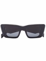 Prada Eyewear lunettes de soleil à monture rectangulaire oversize - Noir