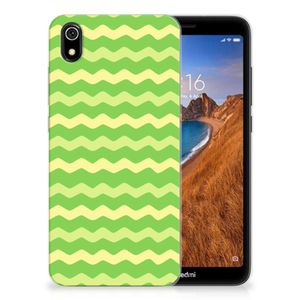 Xiaomi Redmi 7A TPU bumper Waves Green