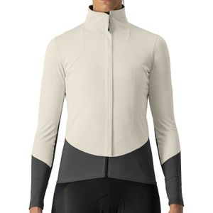 Castelli Beta RoS lange mouw fietsjack wit dames L