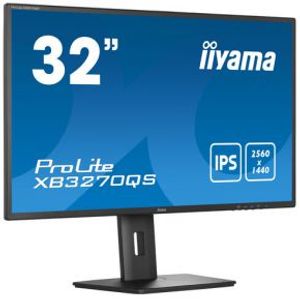 iiyama ProLite XB3270QS-B5 computer monitor 80 cm (31.5") 2560 x 1440 Pixels Wide Quad HD LED Zwart