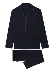 HOM - Long Sleepwear - Albert - navy