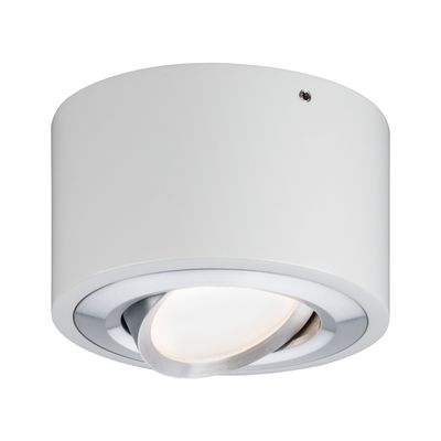 Paulmann 79708 Argun LED-plafondlamp 4.8 W Aluminium (geborsteld), Wit (mat)