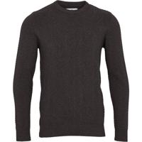 Kronstadt Heren Trui Katoen Carlo Grijs Patroon Regular Fit